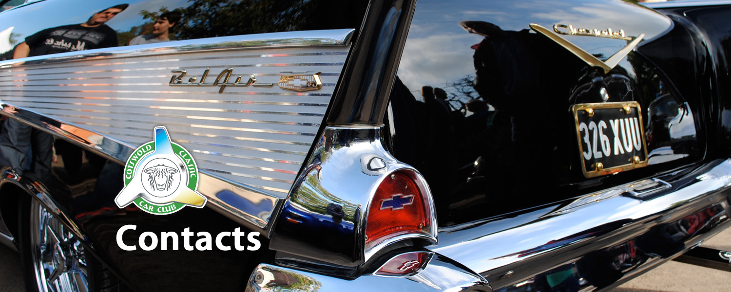 Contacts Cotswold Classic Car Club