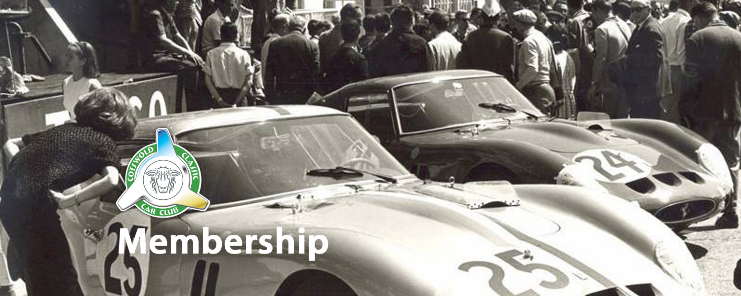 Membership Cotswold Classic Car Club